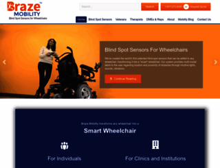 brazemobility.com screenshot