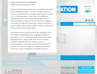 brazilautomation.com.br screenshot