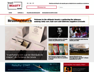 brazilbeautynews.com screenshot