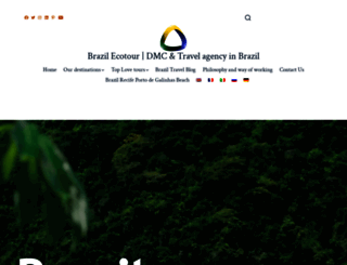 brazilecotour.com screenshot