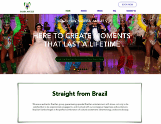 braziliansambaangels.com screenshot
