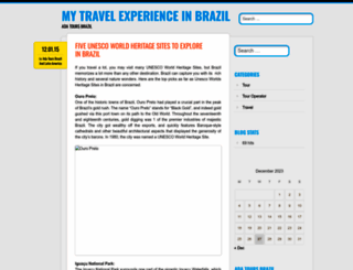 braziltravelexperience.wordpress.com screenshot