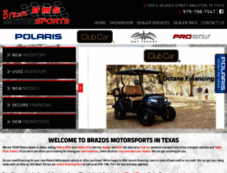 brazosmotorsports.com screenshot