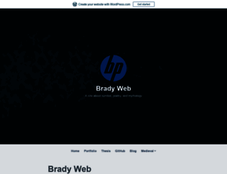 brdyweb.com screenshot