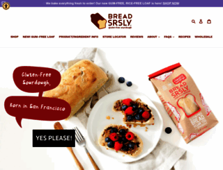 breadsrsly.com screenshot