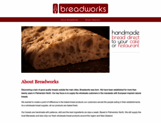 breadworks.co.nz screenshot