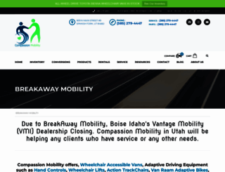 breakawaymobility.com screenshot