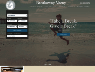 breakawayvacay.com screenshot