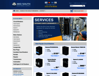 breakersupply.com screenshot