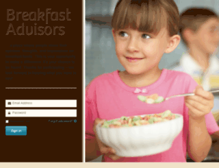 breakfastadvisors.com screenshot