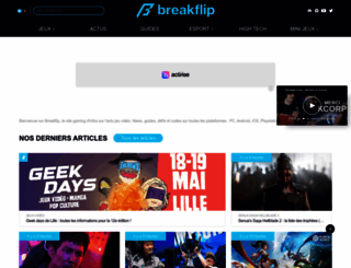 breakflip.com screenshot