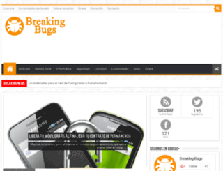 breakingbugs.com screenshot