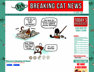 breakingcatnews.com screenshot