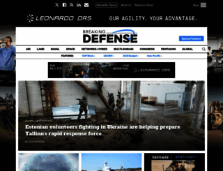 breakingdefense.com screenshot