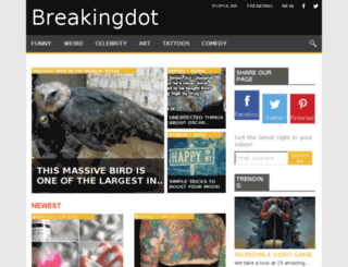breakingdot.com screenshot