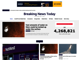 breakingnewstoday.co.uk screenshot