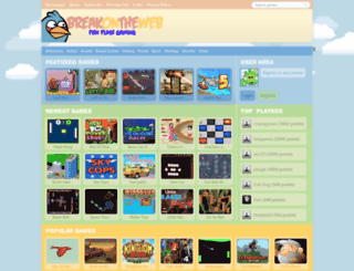 breakontheweb.com screenshot