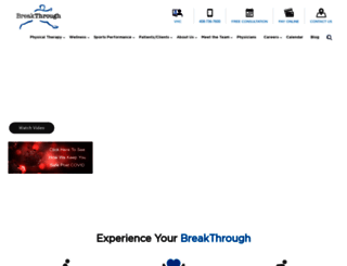 breakthroughpt.com screenshot