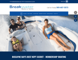breakwaterboatsandyachts.com screenshot
