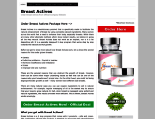 breastactivespackage.com screenshot