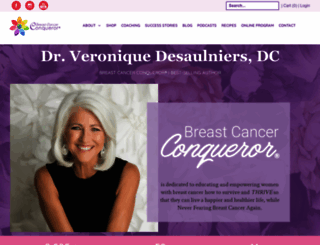 breastcancerconqueror.com screenshot