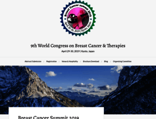 breastcancersummit.wordpress.com screenshot