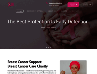 breastcancersupport.org.uk screenshot