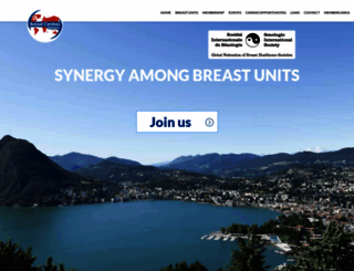 breastcentresnetwork.org screenshot