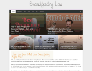 breastfeedinglaw.com screenshot