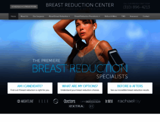 breastreductionspecialists.com screenshot