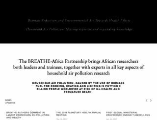 breatheafrica.org screenshot