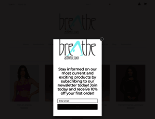 breatheathletic.com screenshot