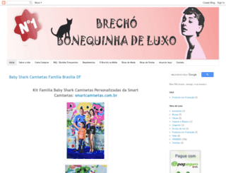 brechobonequinhadeluxo.blogspot.com screenshot