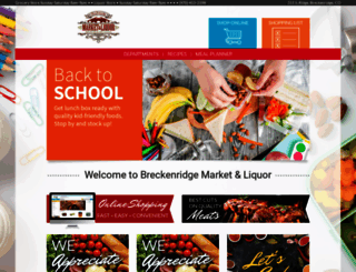 breckenridgemarket.com screenshot