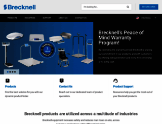brecknellscales.com screenshot