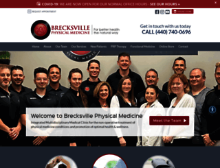 brecksvillechiro.com screenshot