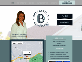 brecksvilledentist.com screenshot