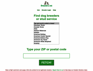 breeders.net screenshot