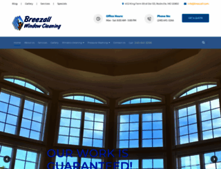 breezallwindowcleaning.com screenshot