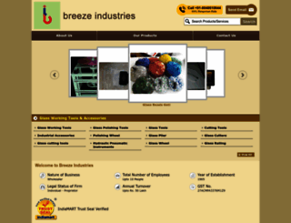 breezeindustries.in screenshot