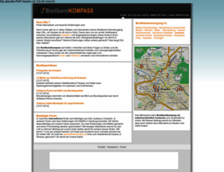 breitbandkompass.de screenshot