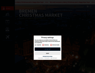 bremer-weihnachtsmarkt.de screenshot