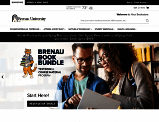 brenau.bncollege.com screenshot