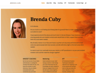 brendacuby.com screenshot