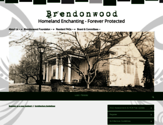 brendonwood.org screenshot