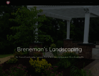 brenemanslandscaping.com screenshot
