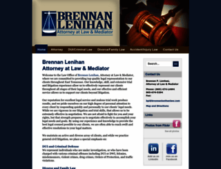 brennanlenihanlaw.com screenshot