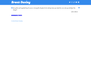 brentdanley.com screenshot