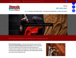 brentsplumbingandheating.com screenshot