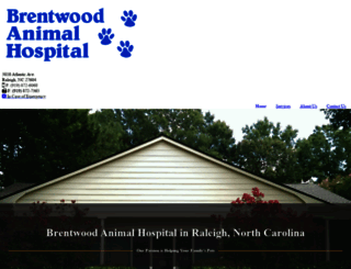 brentwoodanimalhosp.org screenshot